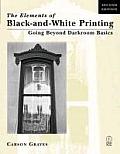 Elements Of Black & White Printing Going