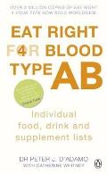 Eat Right for Blood Type AB: Individual Food, Drink and Supplement Lists