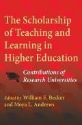 The Scholarship of Teaching and Learning in Higher Education: Contributions of Research Universities