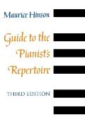 Guide To The Pianists Repertoire 3rd Edition