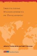 Institutional Microeconomics of Development