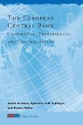 The European Central Bank: Credibility, Transparency, and Centralization