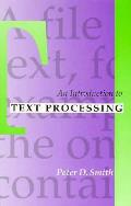 Introduction To Text Processing