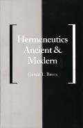 Hermeneutics Ancient & Modern