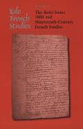 Yale French Studies, Number 107: The Haiti Issue: 1804 and Nineteenth-Century French Studies