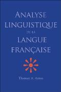Analyse Linguistique de La Langue Francaise