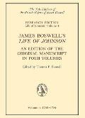 James Boswell's Life of Johnson: An Edition of the Original Manuscript in Four Volumes. Volume 4: 1780-1784 Volume 4