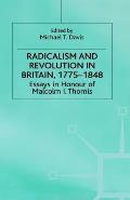 Radicalism & Revolution In Britain 1775