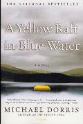 Yellow Raft In Blue Water