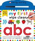 My First Wipe Clean: ABC: A Fun Early Learning Book for Kids to Practice Their Pen Control Skills