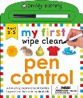 My First Wipe Clean: Pen Control: A Fun Early Learning Book for Kids to Practice Their Pen Control Skills