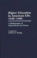 Higher Education in American Life, 1636-1986: A Bibliography of Dissertations and Theses
