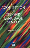 The Acquisition of Second-Language Syntax
