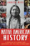 Native American History A Chronology Of a Cultures Vast Achievements & Their Links to World Events