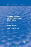 Sortals and the Subject-predicate Distinction (2001)