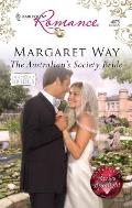 Harlequin Romance #4075: The Australian's Society Bride