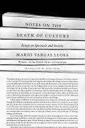 Notes on the Death of Culture Essays on Spectacle & Society