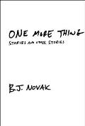 One More Thing Stories & Other Stories - Signed Edition