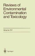 Reviews of Environmental Contamination and Toxicology 151