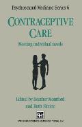 Contraceptive Care: Meeting Individual Needs