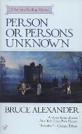 Person Or Persons Unknown