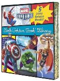 Marvel Little Golden Book Library (Marvel Super Heroes): Spider-Man; Hulk; Iron Man; Captain America; The Avengers