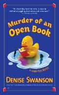 Murder of an Open Book A Scumble River Mystery