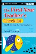 First Year Teachers Checklist A Quick Reference for Classroom Success