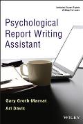 Psychological Report Writing Assistant [With CDROM]