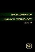 Encyclopedia Of Chemical Technology Volume 9 3rd Edition Enamels to Ferrites