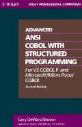 Advanced Ansi Cobol With Structured 2nd Edition
