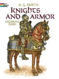 Knights & Armor Coloring Book