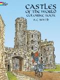 Castles Of The World Coloring Book