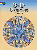 3-D Designs Coloring Book