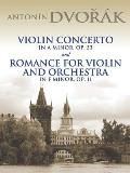 Violin Concerto in a Minor, Op. 53: And Romance for Violin and Orchestra in F Minor, Op. 11