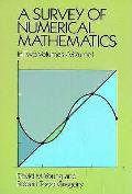 Survey Of Numerical Mathematics Volume 1