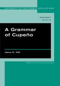 A Grammar of Cupe?o: Volume 136