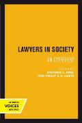Lawyers in Society: An Overview