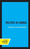 Politics in Zambia: Volume 15