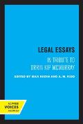 Legal Essays: In Tribute to Orrin Kip McMurray