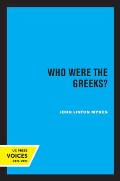 Who Were the Greeks?: Volume 6