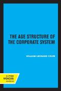 The Age Structure of the Corporate System