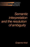 Semantic Interpretation & The Resolution