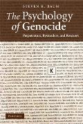 Psychology of Genocide Perpetrators Bystanders & Rescuers