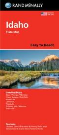 Rand McNally Easy to Read Folded Map Idaho State Map