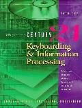 Century 21 Keyboarding and Information Processing, Book 1