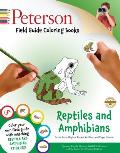 Peterson Field Guide Coloring Books: Reptiles and Amphibians [With Sticker(s)]