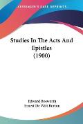 Studies in the Acts and Epistles (1900)