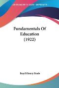 Fundamentals of Education (1922)
