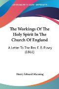 The Workings of the Holy Spirit in the Church of England: A Letter to the REV. E. B. Pusey (1865)